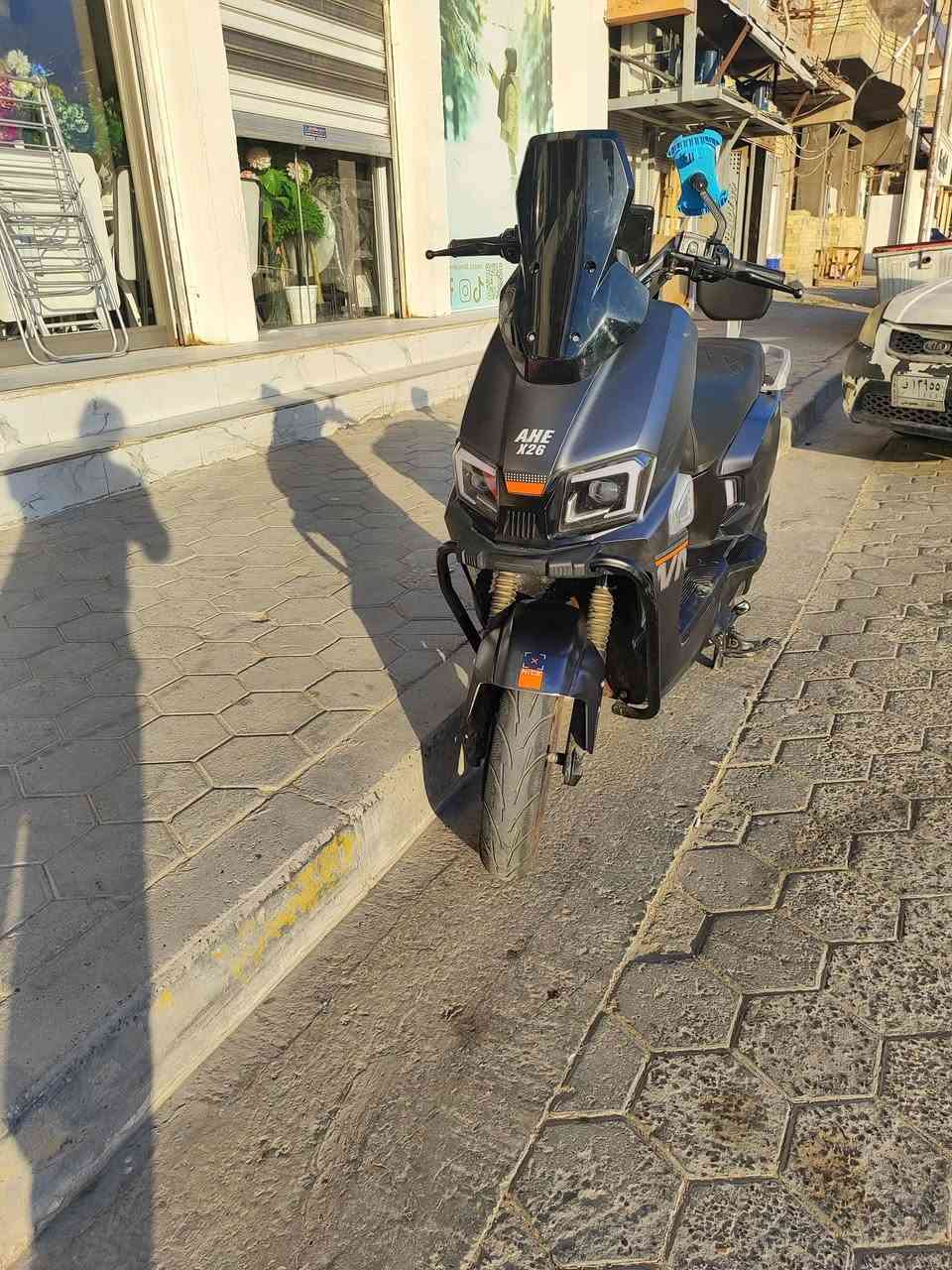 دراجه  موديل 2026 كهرباء 
6 بطاريات 

ماطور 2500W اربع سرعات سرعة 120 km 

بريكات امامي خلفي ديسك 

دبل دبلات امامي خلفي 

درع امامي مع جك نصفي و جك كامل 

دبل إشاره مع أربعة أشاير 

رماش عالي ناصيي 

كشن تطريز جلد 

صندوق كبير يسع 

مخرج شحن هاتف 

مع الشاحنه الاصلية مع بصميتن  ومفتاحين

السعر 900 الف قابل للتفاوض استعمال  ثلاث اشهر


**إذا كنت صاحب هذا الإعلان وتريد حذفه لأي سبب، رجاءا أرسل رسالة إلى الدعم الفني**