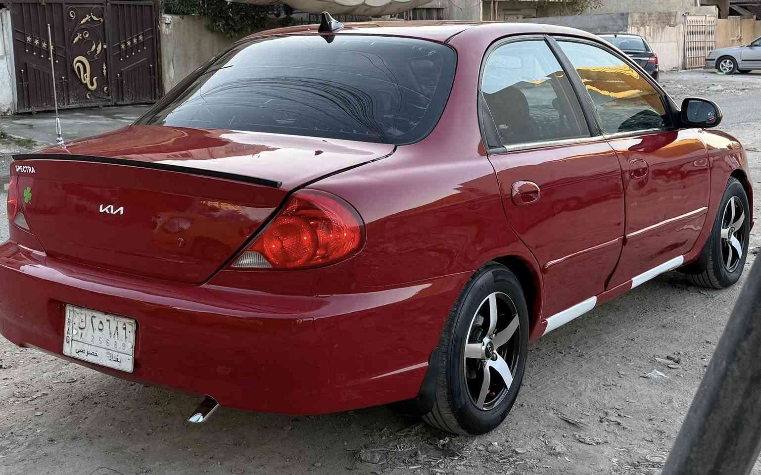 كيا سبكترا 2002
كير اوتو كير مكينه مكفولات 
تخم تاير ويل كب 
تبريد ثلج 
مكفوله من الضربه 
السعر 49 وبيها مجال 
للاتصال ‭0773 700 4681
