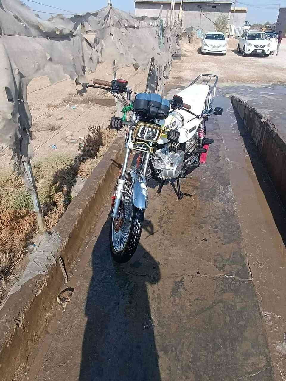 سلام عليكم دراجه تايكر البيع موديل 25 دراجه  مكينه مامفتوحه كهربايات كامله درجه مال جناي سعره 600.

***********
