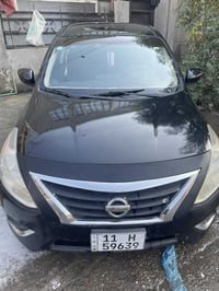 نيسان فيرسا موديل 2018 لون اسود   مكينه وكير خير من الله كفاله   قطعتي...