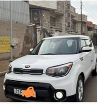 كيا صول 2018 لون ابيض.. نظيفة.. ماشية 44.. حادثة جاملغ وباب عكس السايق...