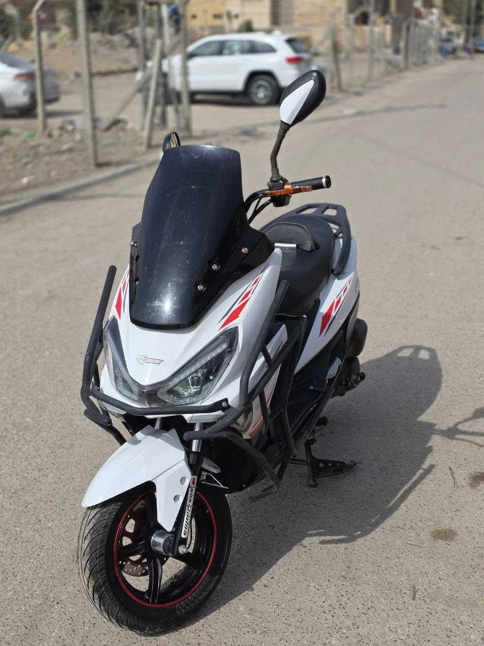 دراجة سگنس للبيع
دراجة سگنس جديدة باكيت باكيت مطلعها بيدي من المعرض بمليون و ربع 

للبيع بسبب شراء سيارة 

جديدة كلش و مكفولة كفالة عامة و ماشية ٤٠٠٠ فقط 

يعني مال دكتور 

سرعتها ١٢٠ فول ثبات و رزانه 

لايت LED 

بگ لايت LED 

دبلات بلادي اصلي 

درع حماية كامل 

شاشة ديجيتال رقمي 

شاحن تايبسي يو اس بي 

ترايك للبصرة 

السعر ٨٥٠ و بيها مجال للشراي يشلع عيوننا 

مكاني ناصرية مركز 

خاص مفتوح 

ادمن گروبكم يخبل 🌺🌸


**إذا كنت صاحب هذا الإعلان وتريد حذفه لأي سبب، رجاءا أرسل رسالة إلى الدعم الفني**