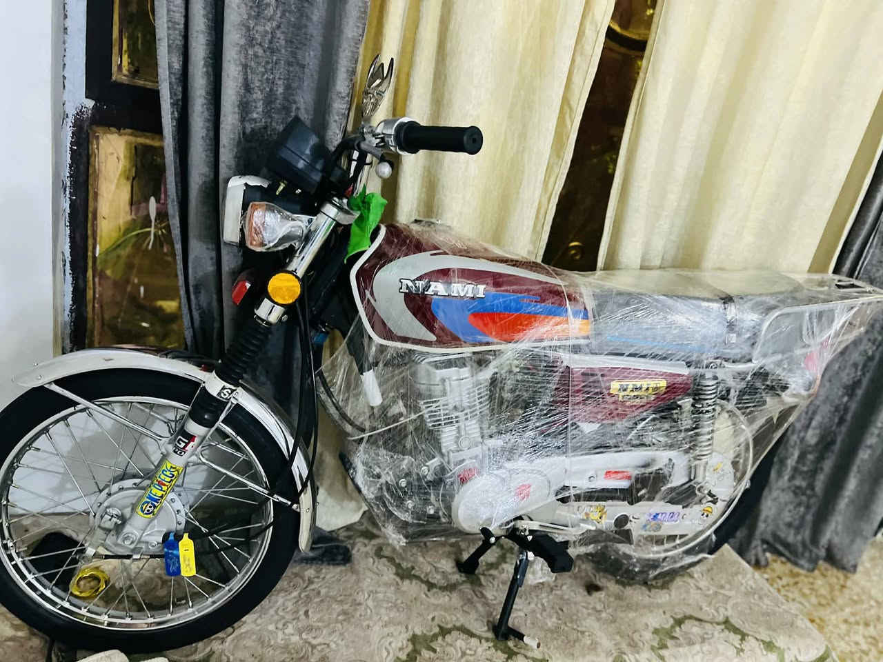 سلام عليكم دراجه نامه اصلي اوراق اصولي دراجه بلادي موديل 23السعر مليون600ولشراي بي خير ويدلل ***********
