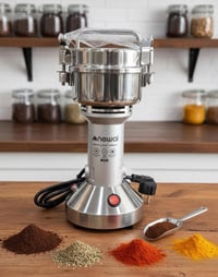 طاحون نوال 150 غرام  لطحن حبوب البن و المكسرات و التوابل وعاء طحن ستان...