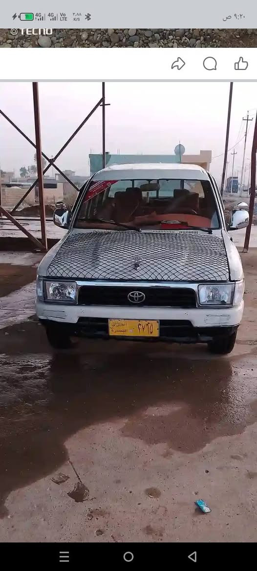 سلام عليكم ديمرال 2007رقم لبصره شرط تحويل ولوكاله كير محرك بيه بدليت بخار كهربائيات  شقاله تواير جدد سياره ماناقصها اي شي مكان مكحول سعر 30وبيها مجال ***********
