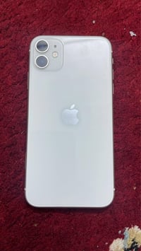 ايفون 11 عادي ذاكرة 128  دبل شريحه دبل سيم كارت بطارية 94 الجهاز وتر ب...