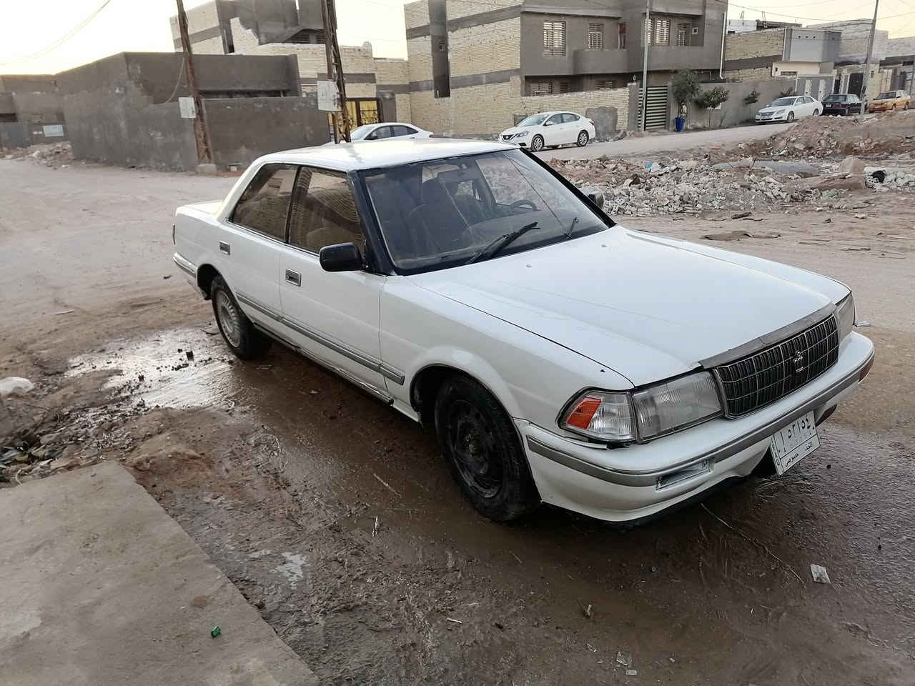 السلام عليكم سياره توه معمره كهربائيات تبريد شغال    كله معمر صبغ صدفي توه انصبغت كير مكينه بعدهن لوك شرط جدد رقم نجف غرفه كشنات ملكه جدد وكل كمالياته موجده بيه حادث جاملغ خلفي وره سايق  فقط ومعمر مكاني نجف حي ميسان سعره 33       رقم ***********
