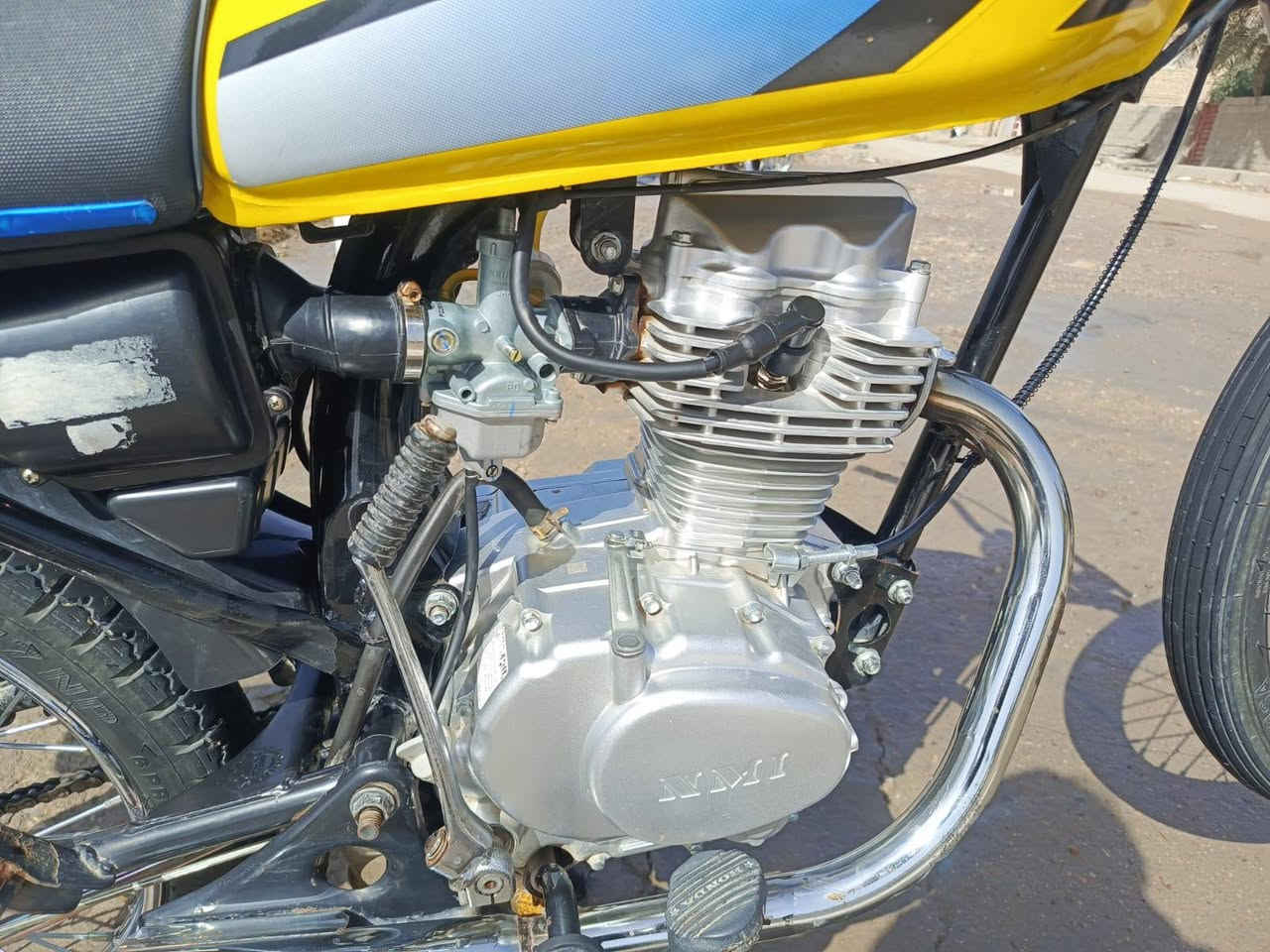 سلام عليكم دراجة للبيع تعمير 25  شاصي19 اوراق اصولي مكاني شطره رقم‏‪***********‬‏
