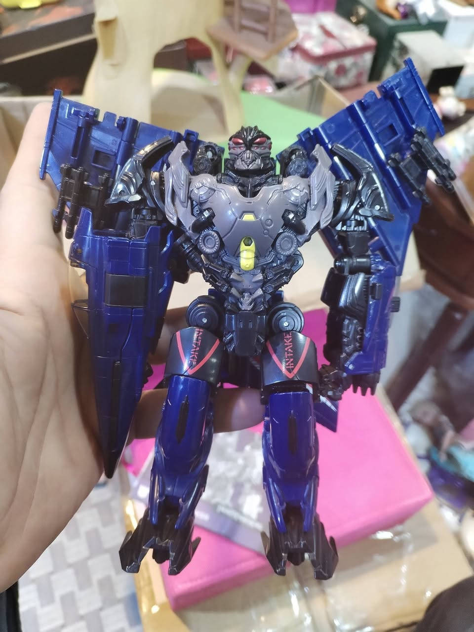 مجموعة مميزه من شخصيات ترانسفورمرز لعشاق السلسلة تفاصيل جميله جميع القطع متحوله موضح بالفيديو والصور 🌹🌹 تباع مجموعة كامله


**إذا كنت صاحب هذا الإعلان وتريد حذفه لأي سبب، رجاءا أرسل رسالة إلى الدعم الفني**