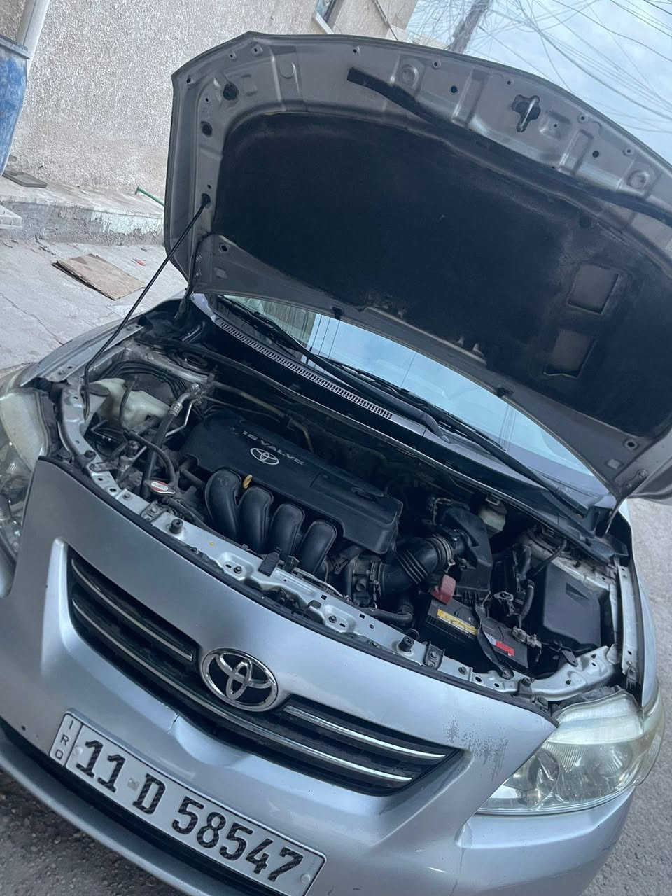 السلام عليكم .كورلا 2008 خليجي الون سلفر بأسمي بغداد رقم انكليزي
بدون صبغ.سياره جاهزه .تخم تاير باتري تبريد تدفئه كلشي شغال.جميع دواخلها سليمه.
رايدها  108 وبيها مجال للشراي.
***********
