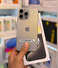 ايفون 15 برو ماكس ضمان ماستر وكاله اصلي اقوى ذاكره 512 نص تيره بطاريه ...