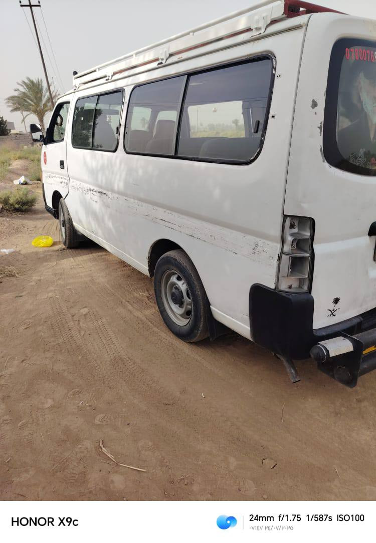 السلام عليكم نيسان اورفان  2009
محور كاز مسكر سبلاين مكينه جديده بعدهي بالضمان 
مكفوله من ضربه تخم تاير بيهة خياس بالدواير وبيهة جراد بالصبغ 
رقم ذيقار مابقه شي عل استلام رقم انكليزي 
السعر 75 وبيها مجال مكانها الدجيل 
استفسار  ***********
