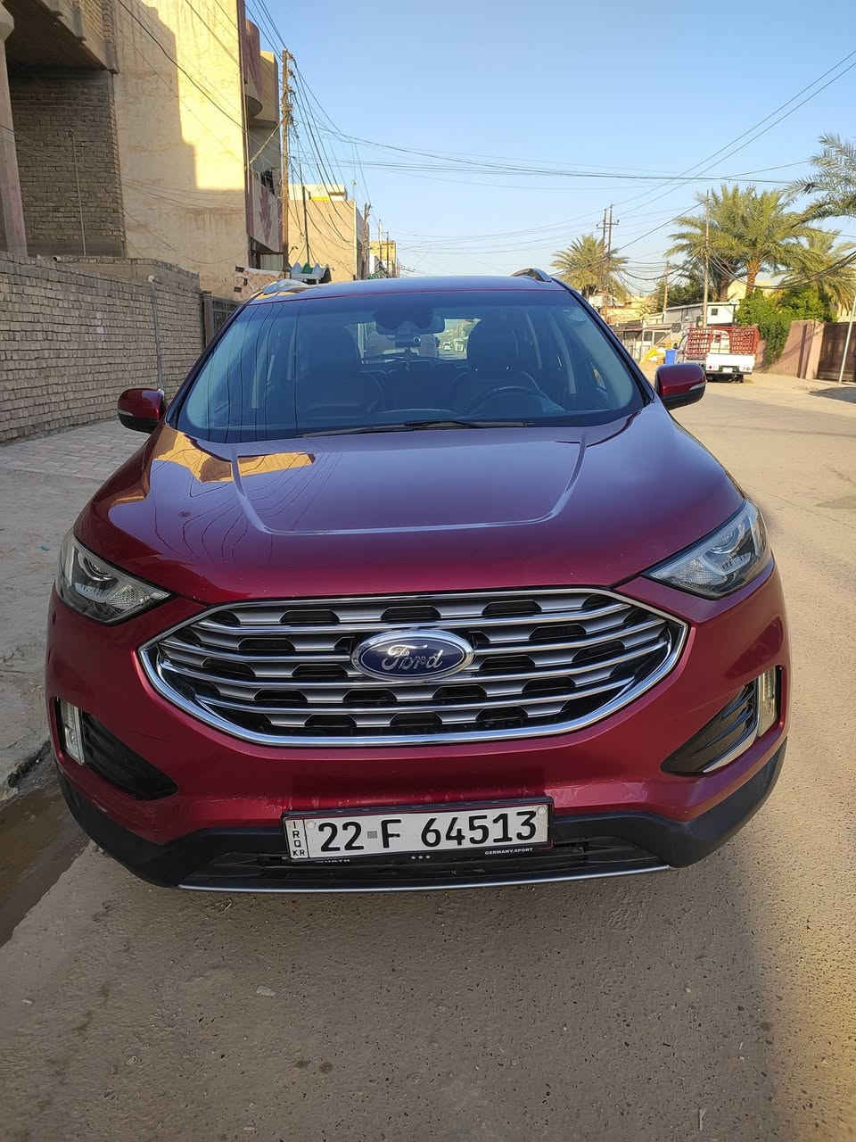 فورد ايدج   SEL 2019 للبيع فقط
السعر 175$  وبيها مجال بسيط / مكاني بغداد 
وارد امريكي صور الحادث مرفقة / دعامية امامية و جاملغ السائق مصبوغات بدون ايرباك 
رقم الشاصي 2fmpk3j92kbb99797
بيها بارد صغير بالابواب 
ماشيه 67 ميل قابل للزيادة 
حجم المحرك 2000 ايكوبوست
4 سلندر 250 حصان 
رقم اربيل باسمي تحويل مباشر 
السيارة مال جناي نظيفة مابيها نواقص 
مواصفاتها 
🟢شاشه دشبول ديجيتال.
🟢كامرة خلفيه 
🟢كير ماوس.
🟢سايد بريك كهربائي .
🟢بصمة تشغيل و ابواب 
🟢تشغيل عن بعد 
🟢اوتو ستوب.
🟢رادار امامي وجانبي و تحديد مسار 
🟢كشنات جلد .
🟢تدفئه بالكشنات الامامية 
🟢كشنات كهرباء.
🟢حساس مطر.
🟢الجنطة تفتح بالرجل
🟢نظام قيادة Sport .
🟢شحن وايرليس
🟢اندرويد اوتو /ابل كاربلي
🟢التحكم بالتبريد منفصل بين السائق و الراكب 

للتواصل عبر الاتصال او واتس اب على الرقم ***********
