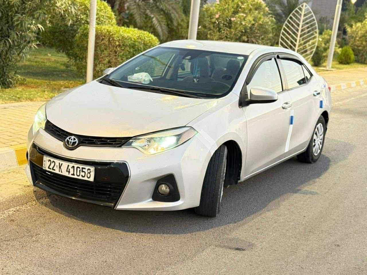 كورلا موديل 2016 أمريكي للبيع
حادث  جاملغ امامي وبنيد 
لون سلڤر⚪️
محرك 1800 بنزين 
مواصفات ✨
تحكم استيرن 🛞
شاشه وكامره 🚙
 شرط التحويل مباشر 
سيارة جديدة  سعرها معقول 
120 وبيها مجال 
مكان السيارة. صلاح الدين-تكريت 

 للتواصل ***********
.
