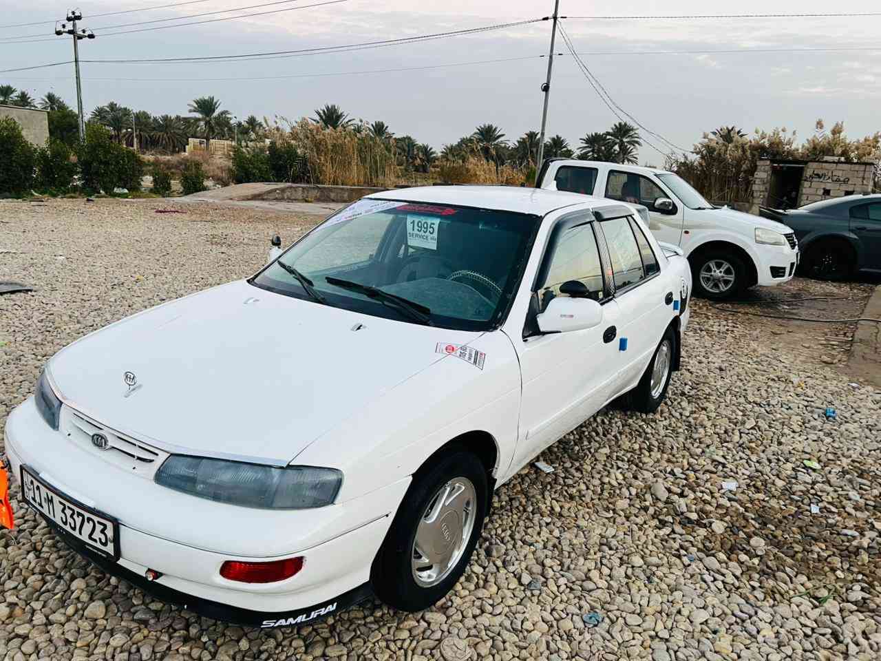 كيا سيفية للبيع
موديل 1996
كير اوتماتيك 
رقم بغداد دولي 
سنوية مشروع وطني 
هزة جديد 
تخم تاير جديد 
كهربائيات كله شغاله 
كفالة عامة من ضربة وكص 
صبغ جمالية فقط 
مكينة مسكر 
صدر أمامي وخلفي جديد 
***********
مكاني بابل شوملي 
السعر 38 بيه مجال بسيط
