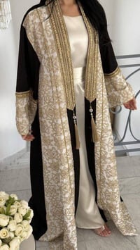 قفطان نسائي • حرير مغربي • مقاسات L XL XXL