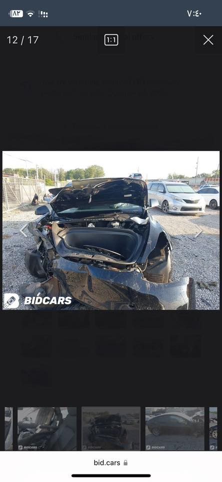 سلام عليكم تسلا y2024 دبل ماطور  
السياره موجوده  بغداد مرقمه رقم مؤت 
السياره  تم سمكرته وبيها كل الغراض راديتر اصلي وجاملغ وبنيد بس بيها نقوصات خفيفه السياره اولاين ماشيه 56 مايل 
***********
