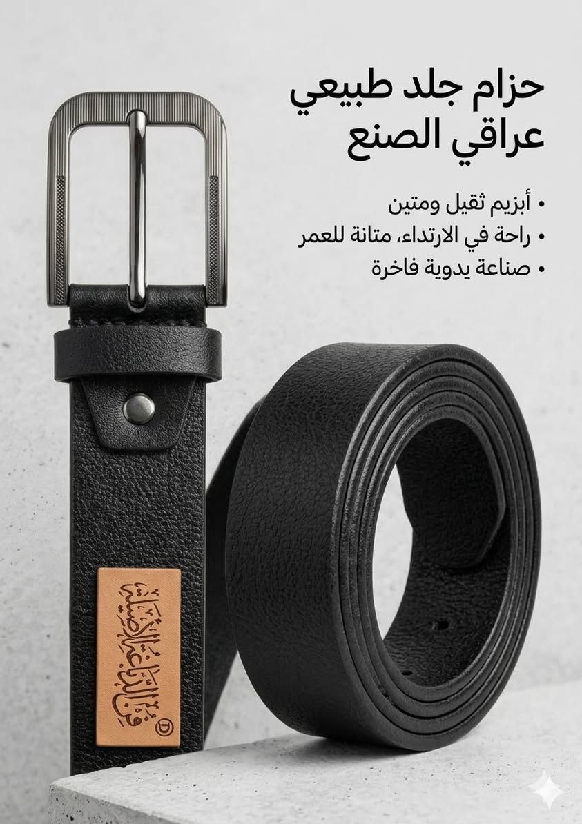 بيع داخل كربلاء فقط ....اذا مو جلد طبيعي 100٪
 يرجع  .... السعر 12الف مع توصيل مجاني....نوفر كافة القياسات الي تناسبك للحجز فقط علق او راسلنا على الخاص


**إذا كنت صاحب هذا الإعلان وتريد حذفه لأي سبب، رجاءا أرسل رسالة إلى الدعم الفني**