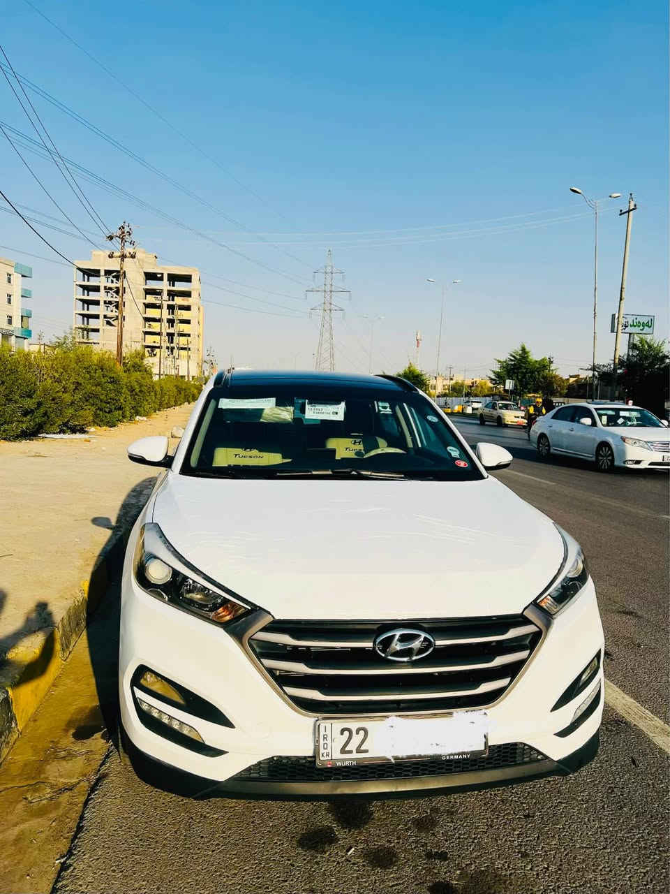 توكسان موديل ٢٠١٨
سياره فول مواصفات خليجي پانوراما 
ماشي ١١٠ الف حقيقي 
بدون صبخ مكانين اضغير بارد 
سنوي رقم هه زه كلش جديد ~~~سعر ١٨٥ مجال
***********~~~مكان اربيل أربيل, العراق
