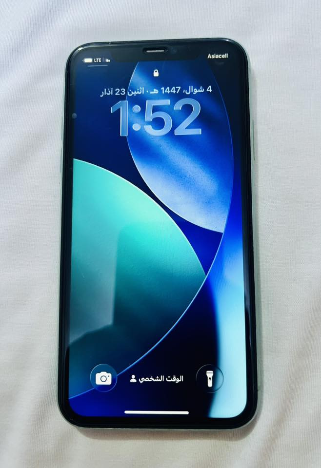 السلام عليكم ورحمة الله وبركاته
اي فون 11عادي وتر وتر وتر 
128 كيكا 
صحة البطارية 88🔋
السعر 290 الف 
 للاستفسار *********** 
مكاني بغداد الرصافة
