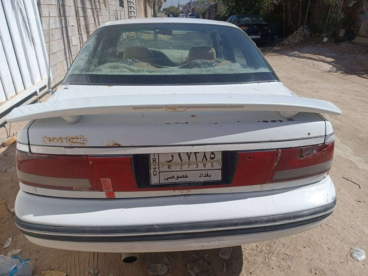 السلام عليكم دايو للبيع موديل 94 سياره بلاديه رقم بغداد سعر 28 وبيها مجال رقم ***********
