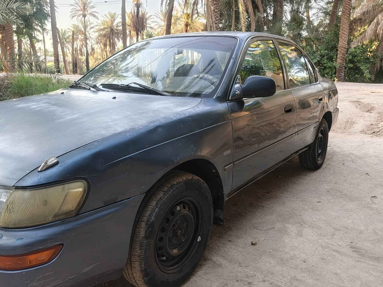 السلام عليكم  سياره كورلا  مديل 94 رقم نجف   مكينه 1800سياره  جاهزه محرك كير  مكفولات لاتنقيص ولا تبخير تخم تاير جديد تبريد شغال دواخل نضيفه بأسمي سياره ماناقصها غير بس الصبغ وشي بسيط مكانها الديوانية قضاء المهناويه سعرها مناسب لاستفساراكثر خاص او عل   الرقم. ‏‪***********‬‏
