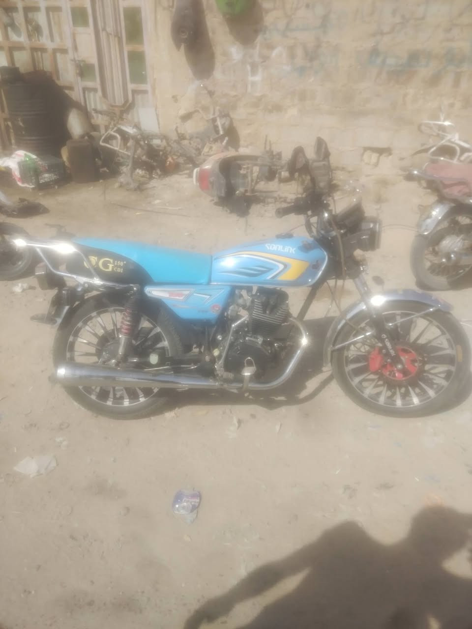 سلام عليكم دراجه إيراني موديل 24للبيع مكاني صقلاويه حويوه استفسار***********
