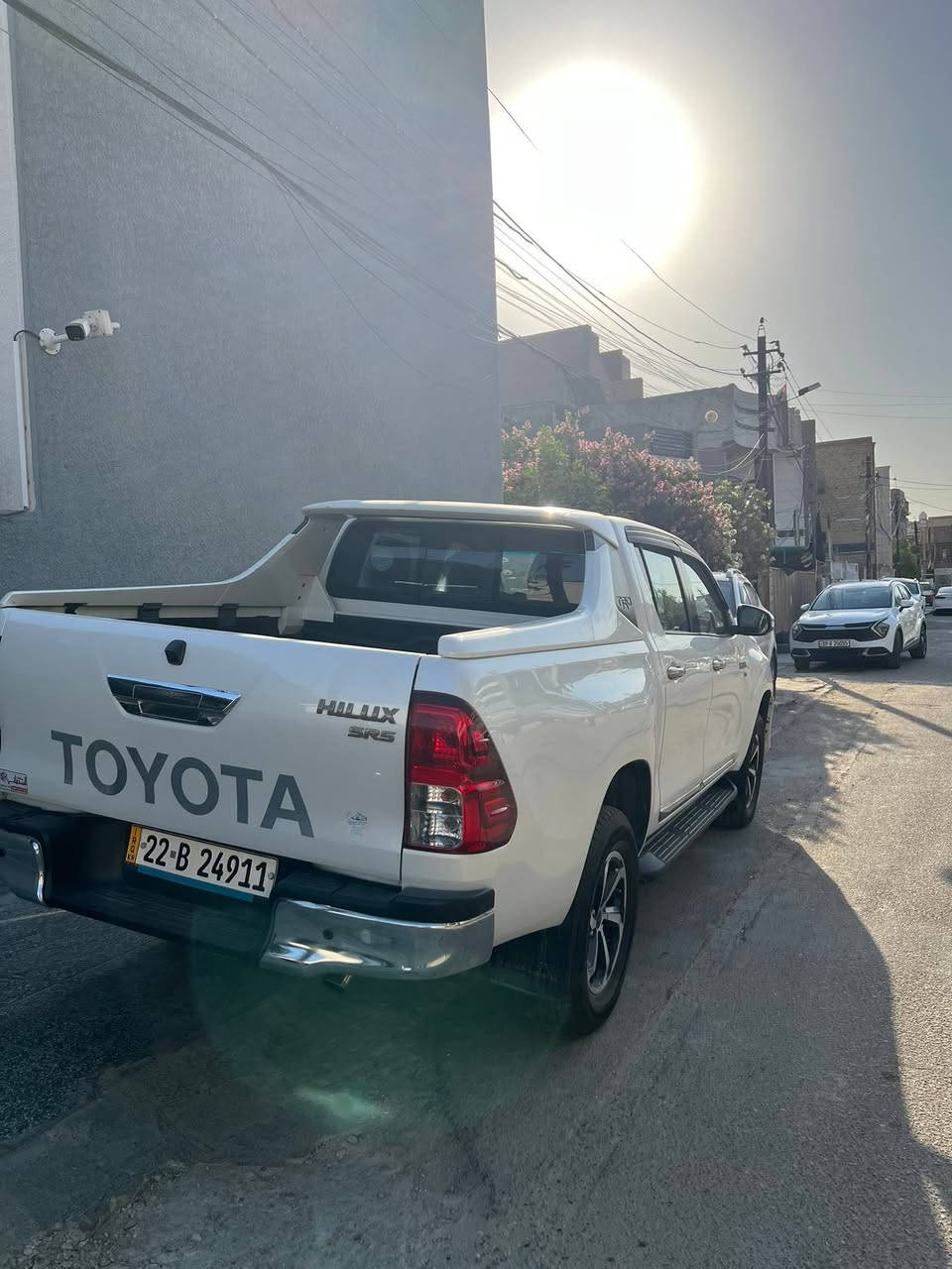 سلام وعليكم بيكم هايلكس TRD موديل 20 السيارة وكاله كويتية 
بسمي تحويل مباشر  مكفوله كفاله عامه  من الصبغ … مكينه وكير مكفولات ماشية 109ً الف كيلو فقط والسيارة نظيفة وجديده كلش بيها باردات خفيفه مو ضربة  سعرها 275 وبيها مجال

السيارة بغداد ***********
