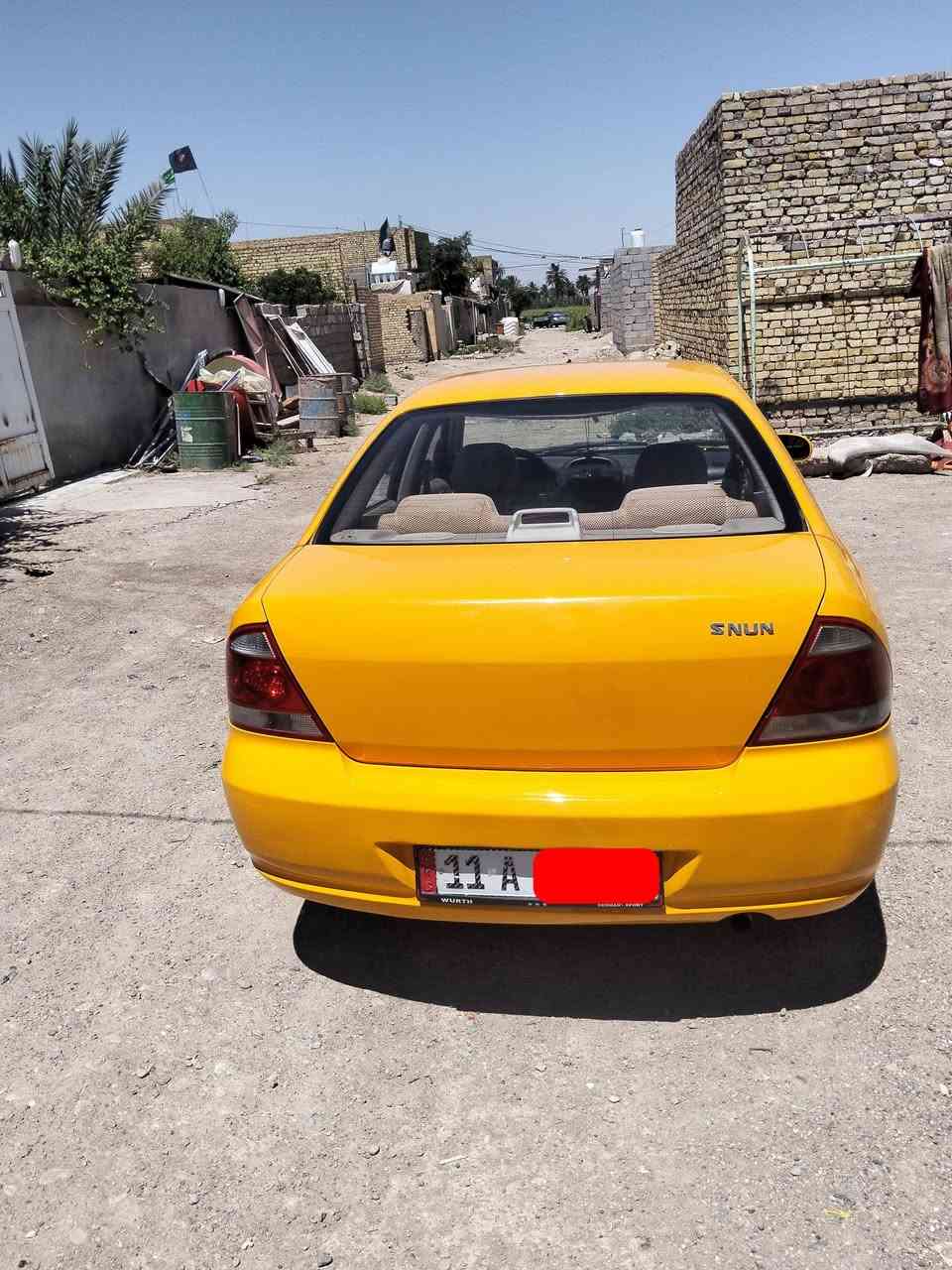 نيسان صني موديل 2009مكفوله من ضربه من تبديل گير مكينة مكفوله مصفرء رقم بغداد باسمي حداديه ثمانية بالميه سيارة ماناقص شي منه دوشمه جديد صبغ جديد مكان كوت مركز المدينة***********  ***********
