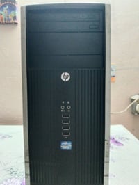 حاسبة دسكتوب سستم انتل كور 5 جيل الثالث مستعملة نظيفة للبيع من شركة HP...