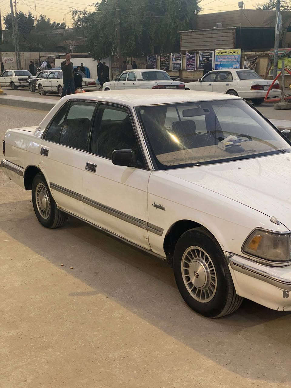 سلام عليكم
سيدان مديل 90 رقم بغداد موازي جاهزة مكينه كير 2500 تبريد حداديه تخم تاير جديد

ابيع كوم حديد اتكفل تحويل *********** بدون وكاله كبل تحويل

السعر 45 وبيه مجال قليل
مكاني ذي قار سوق الشيوخ
