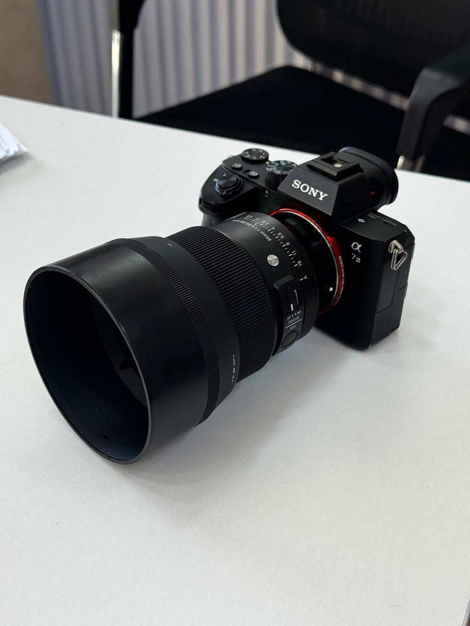 #daste_dw_مستعمل
———————————
#sony a7 III lens sigma 85mm F1.4 DG DN
Shutter 4k
Clean 95%


**إذا كنت صاحب هذا الإعلان وتريد حذفه لأي سبب، رجاءا أرسل رسالة إلى الدعم الفني**