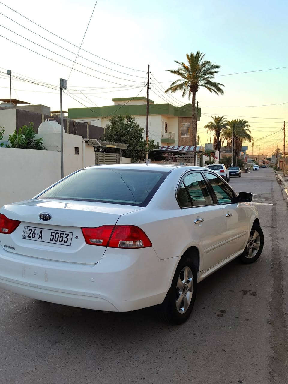 كيا اوبتما KIA OPTIMA للبيع موديل 2010 خليجي فول موصفات
مكفوله من الدعاميه الى الدعاميه ما عدا قطعه صغيره جاملغ خلفي بدون اي صبغ
محرك 2000
ماشيه 170الف 
داخل صحراوي
فتحة سقفيه 
تحكم مرايه
المكان صلاح الدين بيجي 
السعر 120$وبيها مجال قليل
للاستفسار الاتصال بالرقم
***********
‏‪***********‬‏
