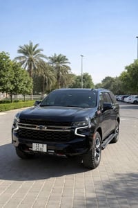 شوفرليت تاهو Z71 – اللون اسود  موديل 2021 وارد أمريكي فول مواصفات حادث...