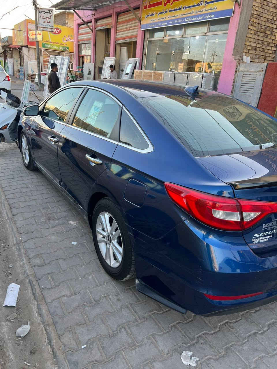 للبيع سوناته امريكي موديل 2017رقم اربيل انكليزي بأسم شركه وكاله تحويل سياره بيها 3 قطع صبغ بدون داخل شرط ع الفحص جديدة ونظيفه ماشيه 100 مواصفات عاديه جاهزه من كلشي كير محرك حداديه كله جديد
سعر 109 مكان النجف اتصال فقط 
***********
للبيع سوناته امريكي موديل 2017رقم اربيل انكليزي بأسم شركه وكاله تحويل سياره بيها 3 قطع صبغ بدون داخل شرط ع الفحص جديدة ونظيفه ماشيه 100 مواصفات عاديه جاهزه من كلشي كير محرك حداديه كله جديد
