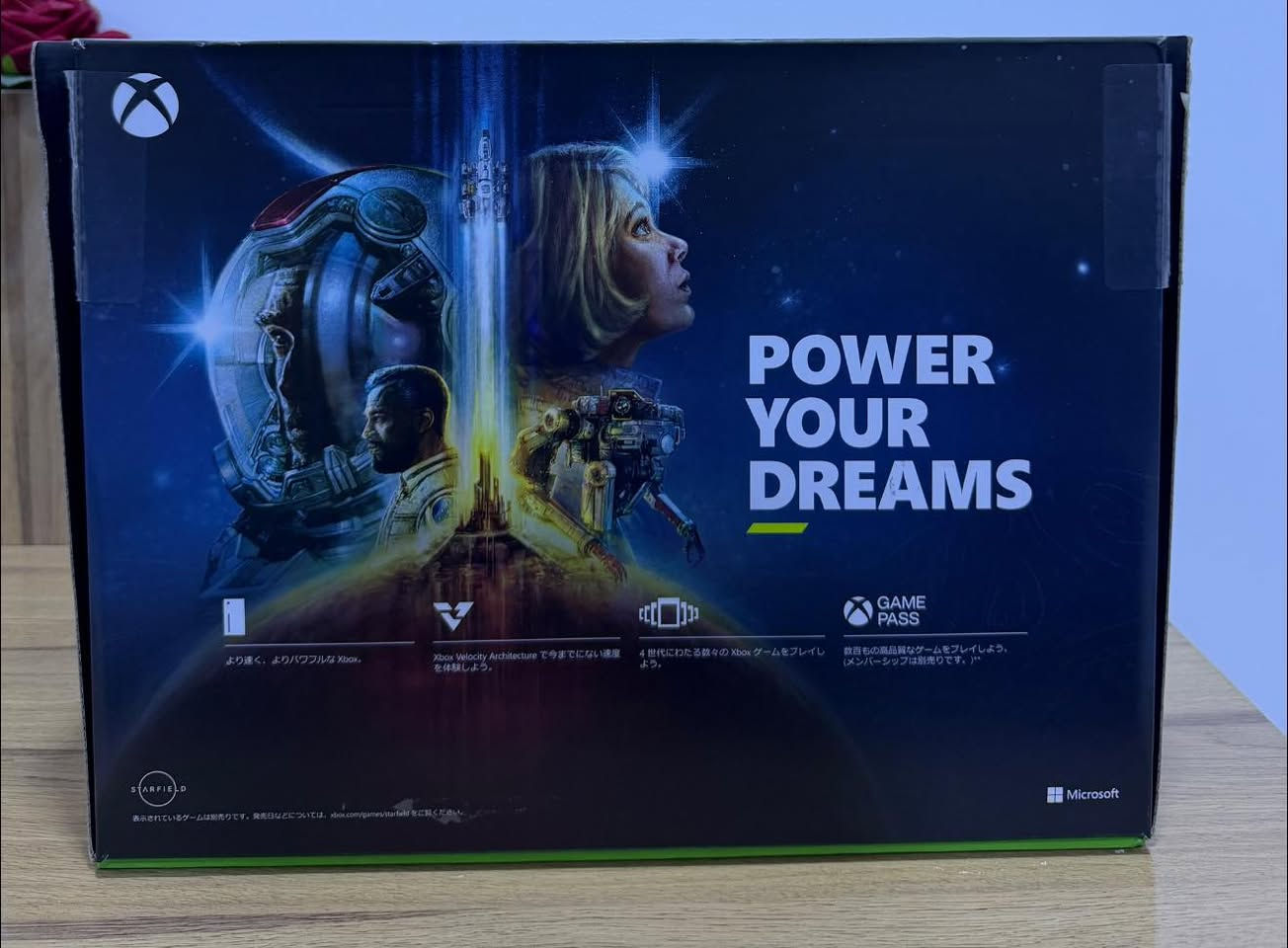 سلام عليكم xbox series x
للبيع مستخدم قليل جداً نضيف 
كامل هوه وملحقاتة الأصلية
اصدار 2023
و عندي توصيل لكل العراق مجاني


**إذا كنت صاحب هذا الإعلان وتريد حذفه لأي سبب، رجاءا أرسل رسالة إلى الدعم الفني**