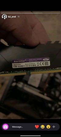 رام ddr4 16gb سيرفرات شغال 100% سعره 60 الف وبيه مجال