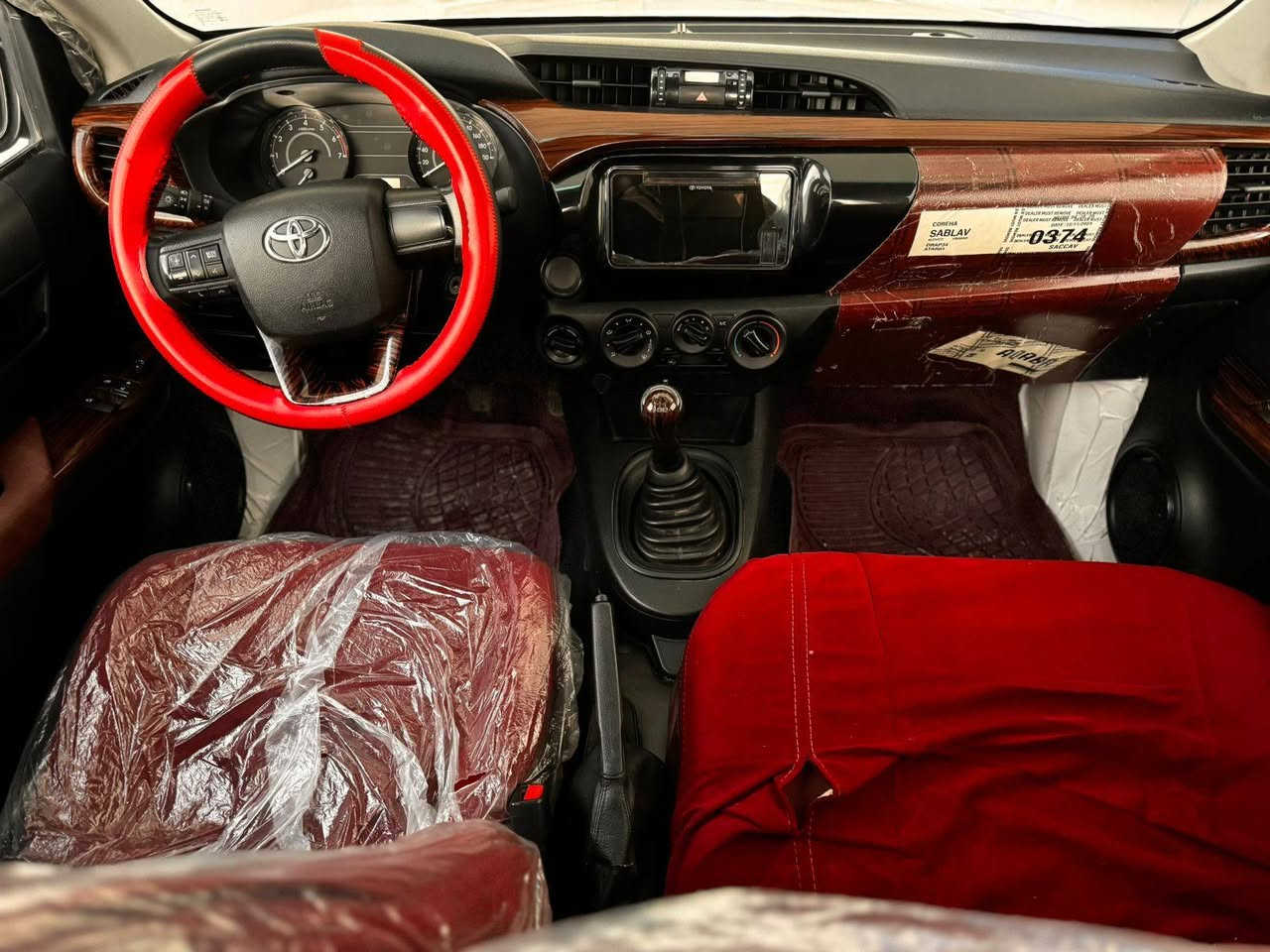 تۆیۆتا هایلۆکس 2020 دەبڵ اکسل تاک 
122 هەزار کم ڕۆشتووە 
نیو بستی دەرگای سایق بۆیاخە 
بەجوانی و پاکی و 
سەنەوی و ژنگەی بەسەر چوە

سعر : لە کۆمێنت داوای بکە ڕاستەوخۆ بۆت دێت 🤖 

گێڕ و مەکینەی بەشەرت 
هیچ کێشەیەکی تێدا نییە 

ژمارەی خاوەنەکەی 
***********
وەتسئاپ
