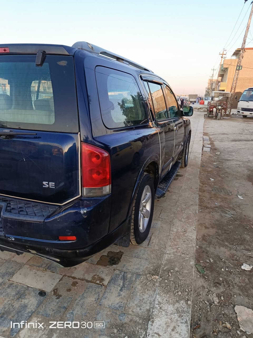 #نيسان ارماد 2009 خليجي 
 للبيع او مراوس  بسيارة صغيرة
 سعر 105 بيهة مجال   
سيارة بيهة قطعتين صبغ جاملغ بنيد 
وبيهة قطع مرشوشة كلير  اثر جراد  ابيع حزام
 عليهة منضومة  غاز 80 لتر 
  رقم بغداد  باسمي هزة  جديدة  صيانة منضومة مسوي جديدة    بيهة نواقص بصيطة ميزنية و وبلنص بولش  تنضيف مجار لمي مال تنتة  هيج اشياء  مكان ديالى  بعقوبة كاطون الرحمة  ***********
