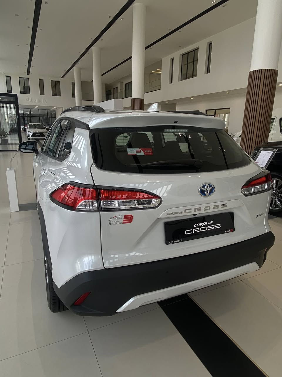 Corolla Cross hev 2025
كورلا كروس ٢٥ للبيع 
زيرو السيارة مماشية 
مقاعد قماش
فتحة سقف 
حساسات خلفي امامي 
كامرة 

٢ سنوات صيانة مجانية
٣ سنوات ضمان 
٨ سنوات ضمان بطارية
موقع السيارة   واسط الكوت
شركة البر وكيل تويوتا المعتمد في واسط  
للاستفسار والاتصال عبر الرقم واتساب 
***********
