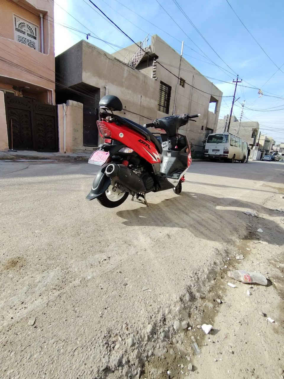 سلام عليكم
جي تي ار للبيع
موديل2013
دراجه رمبه على ايدي دراجه مكفوله كفاله عامه ضمان يوم واحد فحص كهربائية كلهه كامله دراجه مكفوله من تاير للتاير بانزين كله محسن دهن امزويل كل اسبوع ابدل سعر 1400بيهه مجال حك جيه رقم ***********مكان بغداد زعفرانيه
