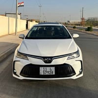 تويوتا كورولا هايبرد HEV 2025 شكل الخليجي لون أبيض  ماشية 5 ألف كيلو  ...