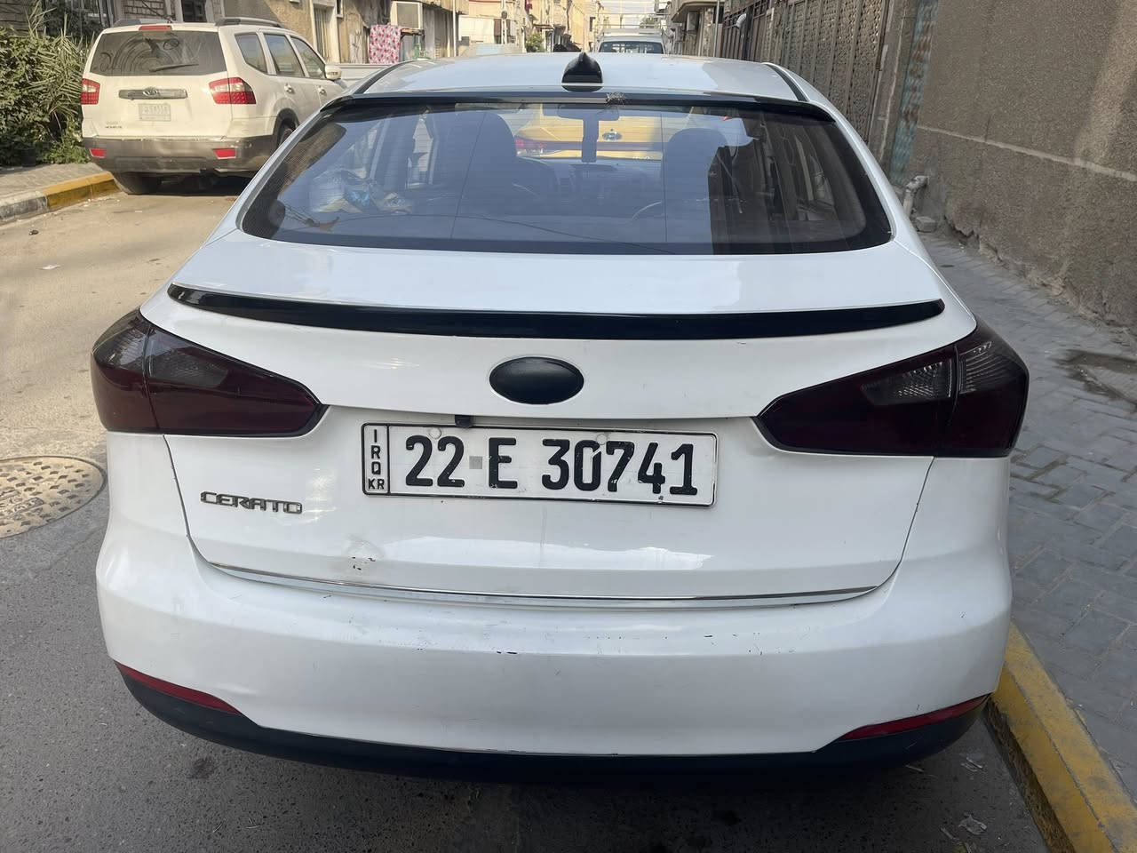 للبيع سيراتو 2014
محرك 1.6 خليجي
رقم اربيل عليها سستم سودات لايت بلوجكتر + عالي زينون 
مكان السياره بغداد 
السعر : 105
رقم الهاتف : ‭0773 360 0868‬

‭0770 297 8166‬
