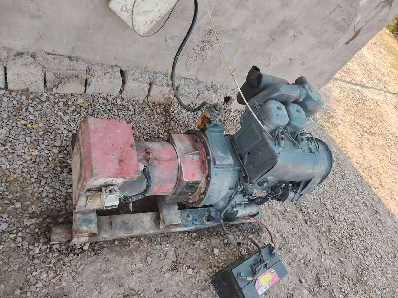 سلام عليكم لبيع مولد دويز 2 بستم ألماني ابو صاروخ رأس توليد 13 كيفي 3 فيز شغال جاهز لاصرف ولاتبخير مكاني بغداد ابو غريب سريع دولي سعر 12 ورقه تصال ***********
