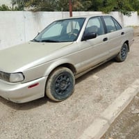 نيسان سنه موديل 92 سياره نظيفه رقم بغداد انجليزي مكانها بغداد 07705421...