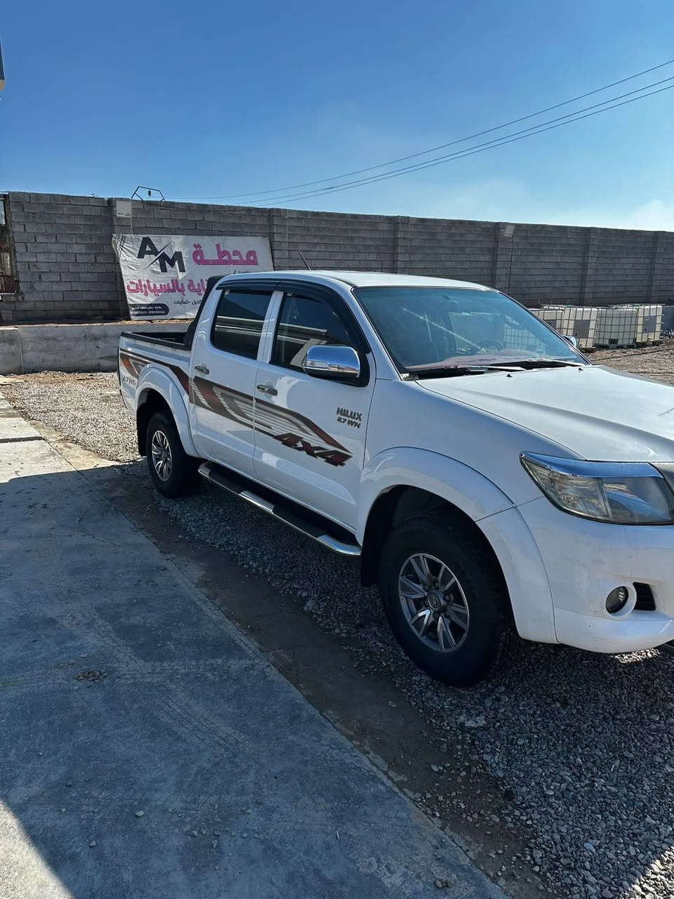 تيوتا هيلوكس 4*4فور ويل
موديل2012  ✅     

ماشية 226 الف حقيقي

تخم تاير 🛞

كير عادي 🎚️  

شاشة بلوتوث و كار بلي

اشاير بامري ⁉️

رقم سليمانية ✅

كفالة من الصبغ والتبديل بارد فقط

 📍المكان ديالى 
***********
