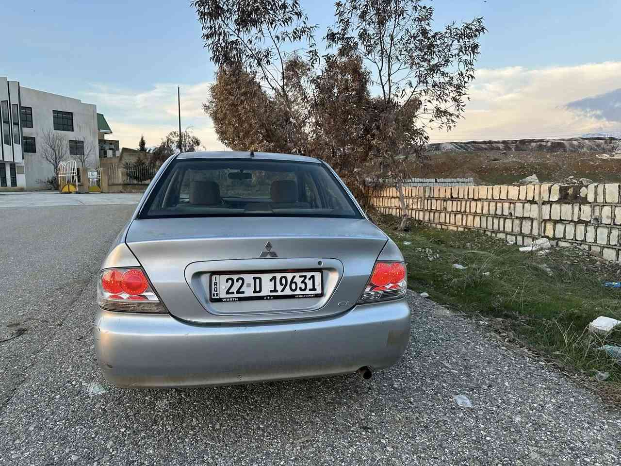 لانسەر مۆدیل ٢٠٠٧ سەنەوی  نوێ هەتا ٢٠٣٠  سەیارەکە بەناوی خۆمانە ٢ پارچە بێ ناو گرتن
سعر:٦٩ مەعامەلە
ڕەقەم تەلەفوون:***********
شوێن:قەڵادزێ
