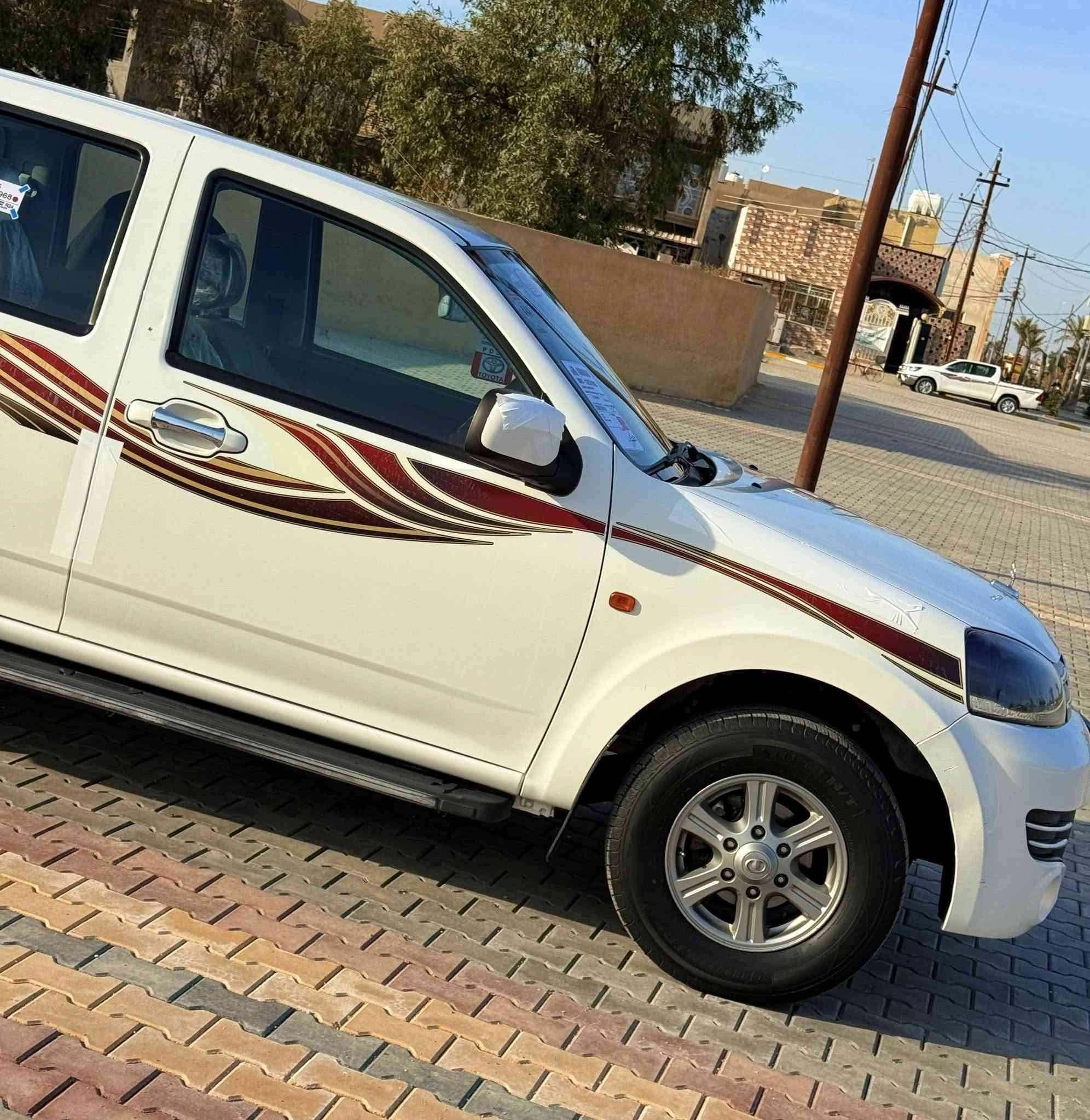 سلام عليكم
كريت ويل 2021

رقم واسط نكليزي مشروع وطني تحويل مباشر سنويه جديده هزه جديده

مكفوله كفاله عامه شرط السونار

تخم تاير جديد ستوني شاده

صدر جديد

تبريد ثلج

تدفئه

مكينه

كير

اكسل

شاصي

شاشه

تحكم ستيرن

حساس خلفي

ماشيه 168

سبير مانازل

سياره على وضع الشركه مال جناي جاهزه 

كوت قضاء الحي 

سعرها 120 وبيها مجال 

***********
