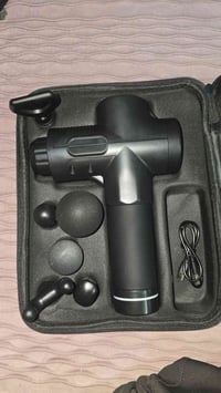 مسدس مساج • ملحقات كاملة • مع التوصيل