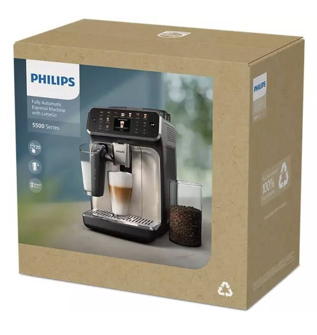 للبيع ماكينة Philips 5500 Series Espresso Machine
الجهاز مستعمل لمدة شهرين وبحالة الضمان لمدة ٢ سنة من وكالة فلبس الي بالكرادة استخدام قليل جدًا ونظيف جدًا، حالته ممتازة بدون مشاكل والحمدلله شغال بكفاءة عالية

الماكينة عملية جدًا ومريحة خصوصًا للي يشرب قهوة يوميًا، تسويلك الإسبريسو والكابتشينو واللاتيه بسرعة وطعم مرتب مثل الكافيهات.
تطحن البن مباشرة وقت التحضير وهذا فرق عند الطعم والرائحة عشر مستويات طحن

من الأشياء اللي عجبتني بيها:

* سهلة بالاستخدام وما معقدة
* رغوة الحليب ممتازة
* تنظيف ذاتي لكل قطعة بلجهاز
* تشتغل بهدوء
* تكدر تتحكم بقوة القهوة والحرارة ودرجة المرارة
* شكلها أنيق ومرتب 

الجهاز نظيف جدًا ومعتنى بي الله شاهد 
السعر ٨٧٠ الف بيهة مجال حك الجية ماخذهة قبل شهرين ب٩٧٥ الف وموجود وصل الضمان


**إذا كنت صاحب هذا الإعلان وتريد حذفه لأي سبب، رجاءا أرسل رسالة إلى الدعم الفني**
